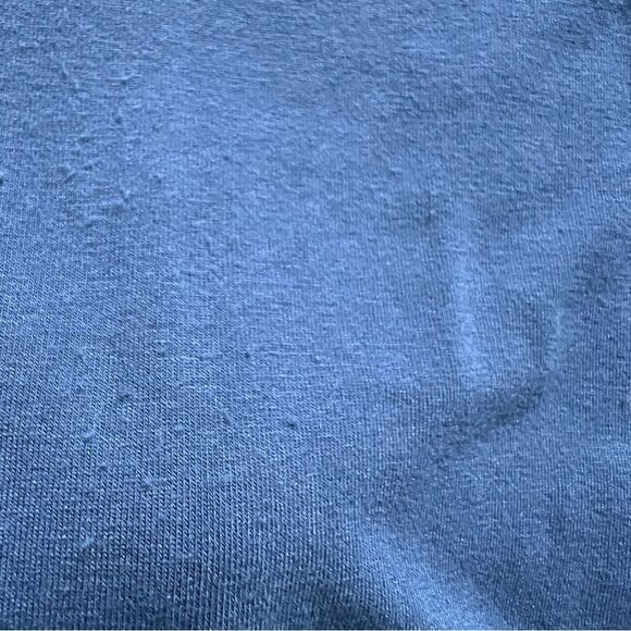 J.Jill Wearever Collection Tunic Tie Back Long Sleeve Jersey Top Shirt Blue sz L - Picture 6 of 8